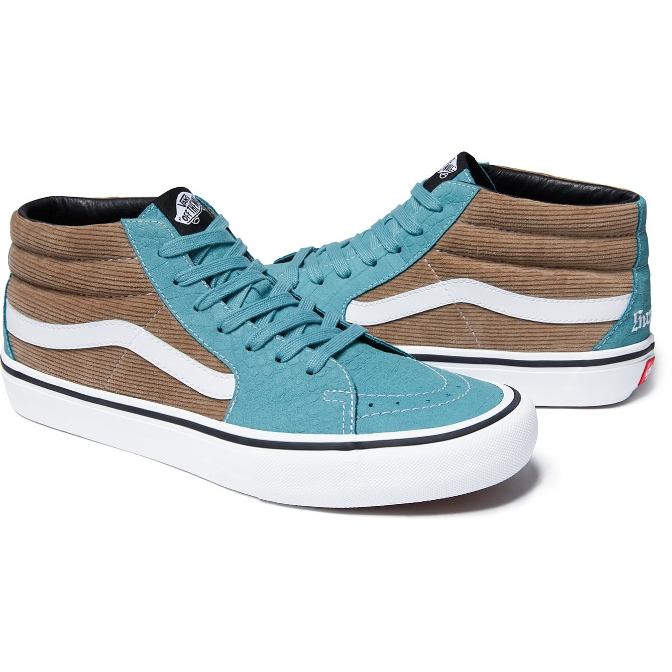 Supreme®/Vans® Crocodile Corduroy Sk8-Mid view 16